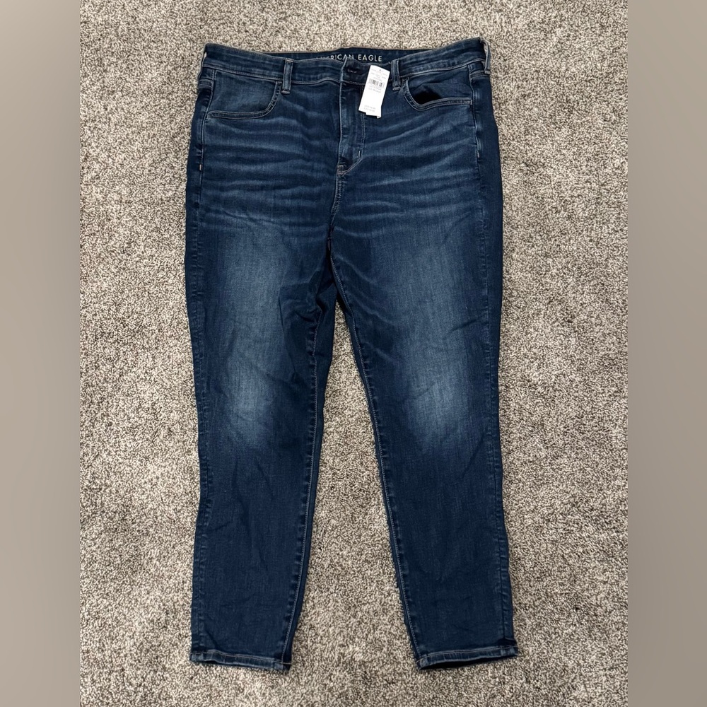 American Eagle Outfitters Dark Blue Skinny Jeans